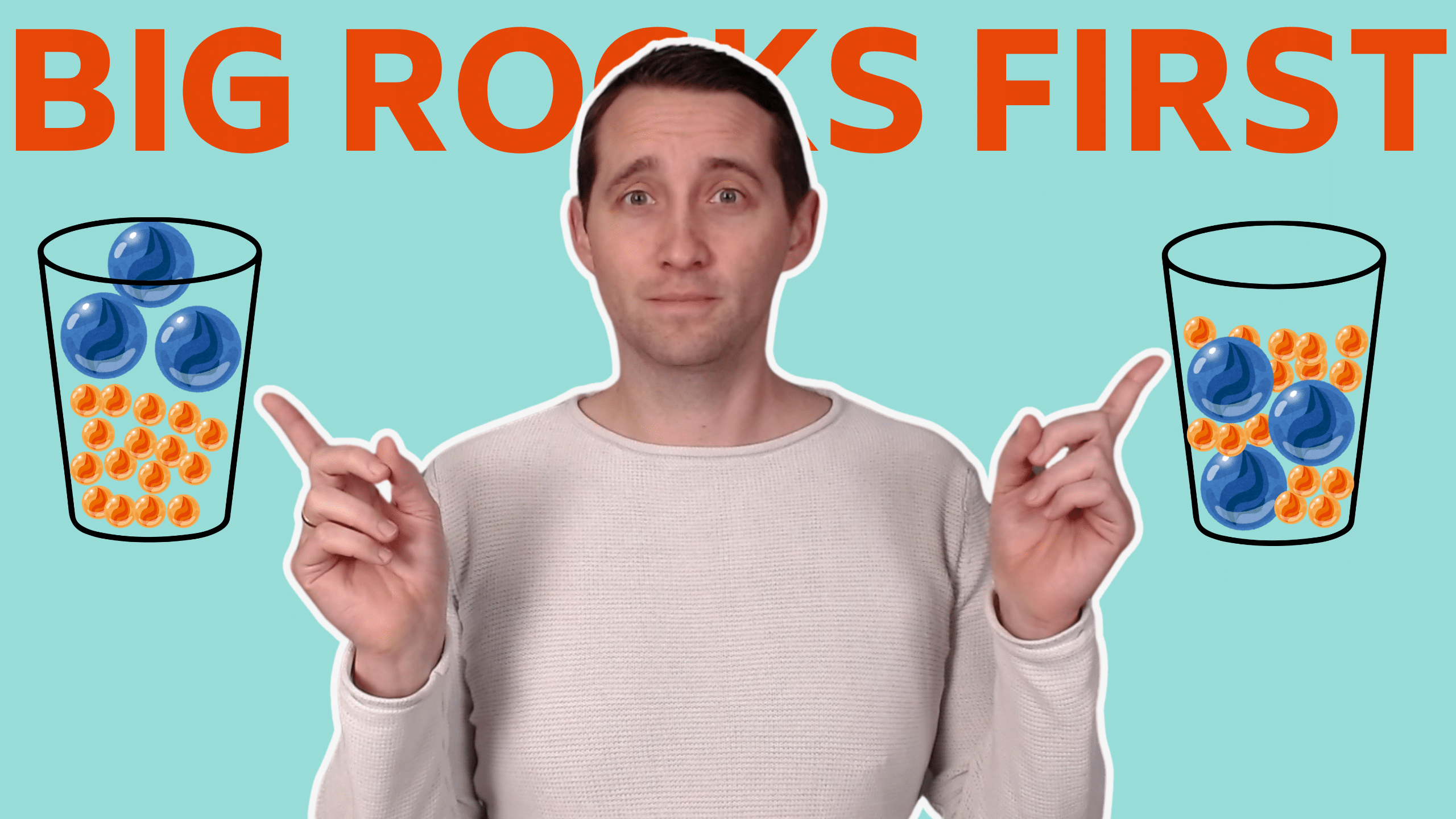 Die „Big Rocks First“-Methode: Mehr Fokus, weniger Stress