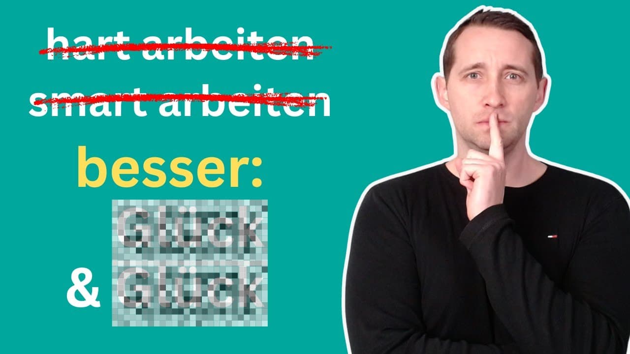Work smarter not harder: Warum Glück genauso wichtig ist wie harte Arbeit