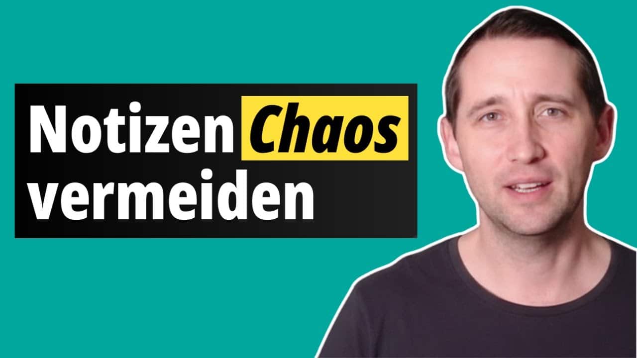 Notizen in mehrere Notizbücher legen? Besser: PARA-Methode!