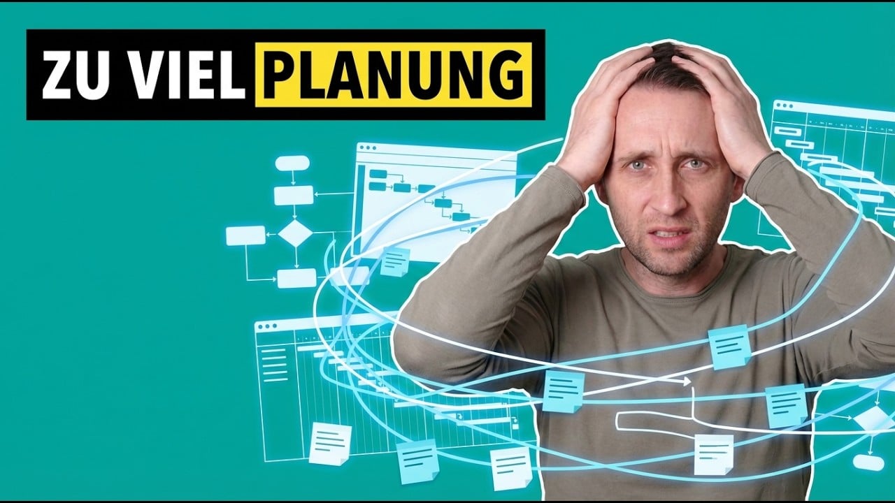 Die Planungs-Falle – Warum dein Projekt niemals fertig wird