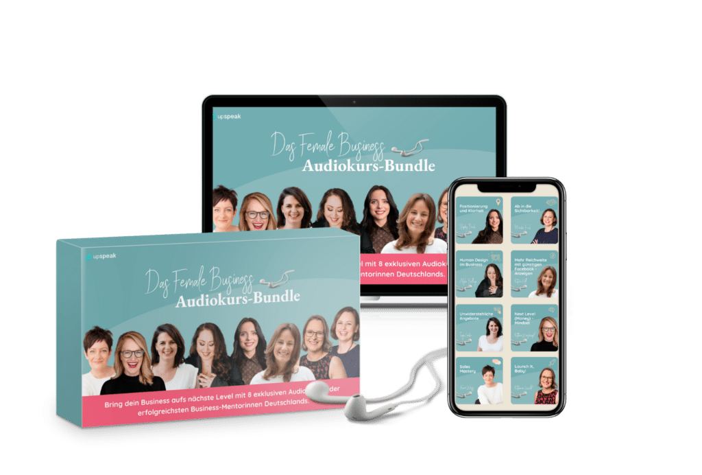 Audiokurs Female-Business-Bundle auf UpSpeak Audiokurs Female-Business-Bundle auf UpSpeak
