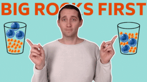Big Rocks First